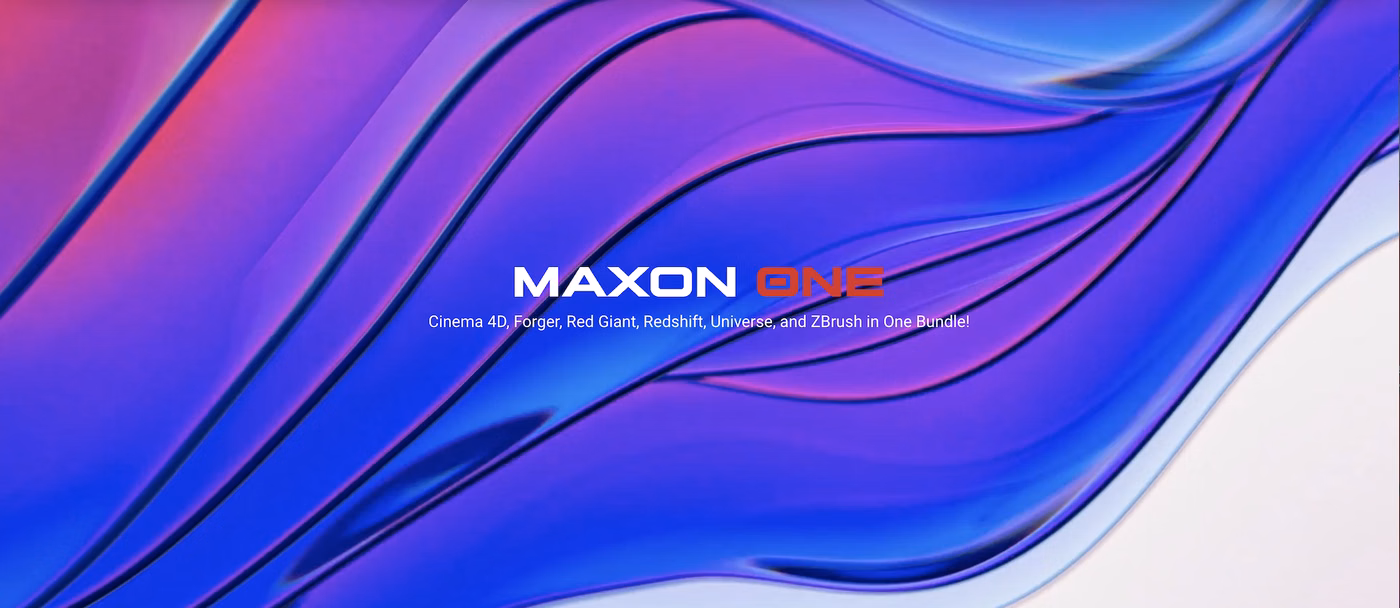 Maxon One logo in website section